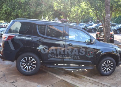 Operação da Polícia Civil paulista teve apoio do Garras - Foto: Divulgação/Polícia Civil de MS