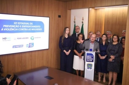 Mudanças foram apresentadas pelo govenador em exercício, Barbosinha (Foto: Reprodução/ Governo de MS)