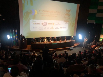 Primeira  Conferência em Sustentabilidade e Regulação em Saneamento foi realizada no Bioparque Pantanal - Foto: Karina Anunciato/ RCN 67