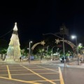 Rua 14 de Julho recebe as tradicionais luzes de natal em Campo Grande - Foto: Reprodução/ Prefeitura de CG