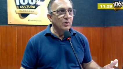 Cesar Moreth em entrevista à Rádio Cultura FM 106.3MHz - Foto/Cultura FM