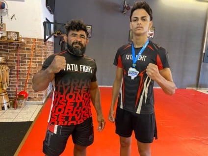 Três-lagoense é campeão Estadual de Muay Thai