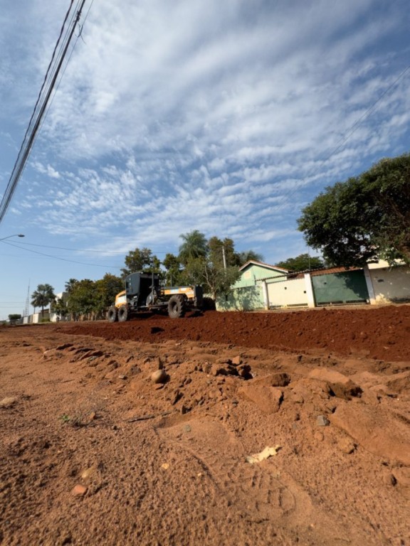 Três Lagoas inicia pavimentação no bairro Quinta da Lagoa