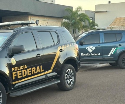 Operação é realizada em parceria entre a Polícia Federal e Receita Federal (Foto: Reprodução/ PF)