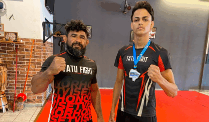 Três-lagoense é campeão Estadual de Muay Thai