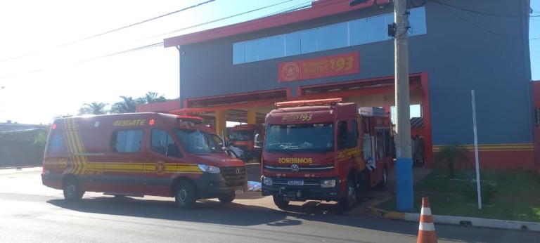 Homem sofre parada cardíaca e recebe atendimento emergencial no Corpo de Bombeiros em Três Lagoas