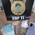 3ª DP de Três Lagoas prende bataguaçuense com boca de fumo improvisada em mata