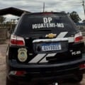 Ambos os capturados foram conduzidos a Delegacia de Polícia de Iguatemi - Foto: Reprodução/ PCMS