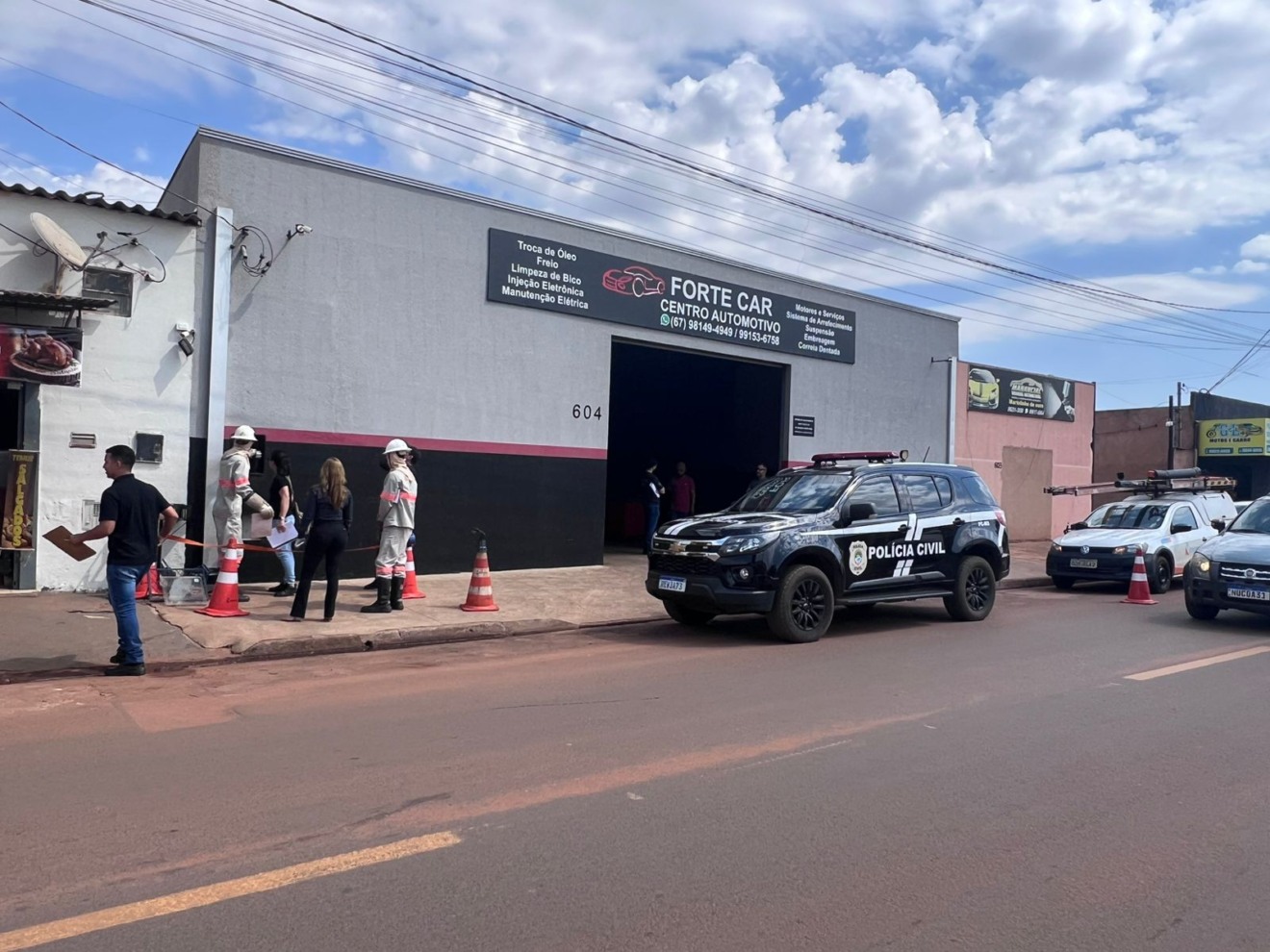 Operação da Polícia Civil em Campo Grande resultou na prisão de empresários por furto de energia elétrica.