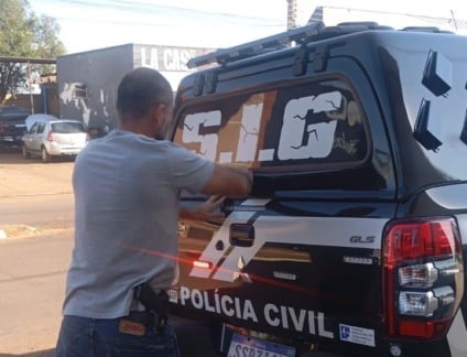 Autor esperou a vítima em terreno baldio - Reprodução/PCMS
