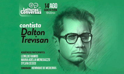Reconhecido pela linguagem concisa e intensa, Dalton Jérson Trevisan (1925–2024) formou-se em Direito, abandonou a advocacia e fez da prosa curta sua marca.