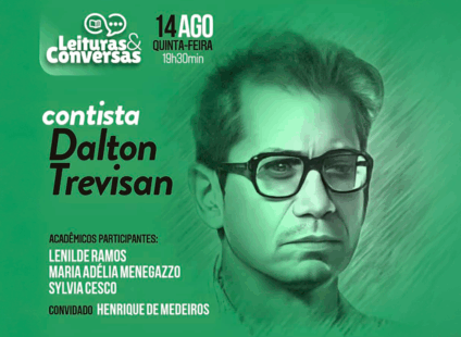 Reconhecido pela linguagem concisa e intensa, Dalton Jérson Trevisan (1925–2024) formou-se em Direito, abandonou a advocacia e fez da prosa curta sua marca.