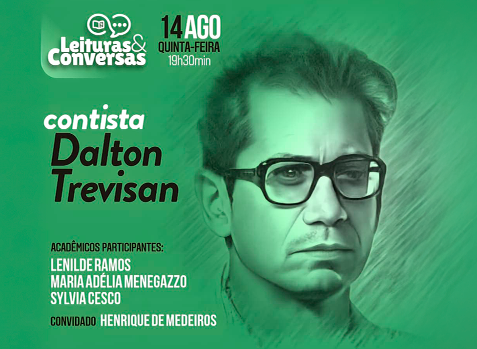 Reconhecido pela linguagem concisa e intensa, Dalton Jérson Trevisan (1925–2024) formou-se em Direito, abandonou a advocacia e fez da prosa curta sua marca.