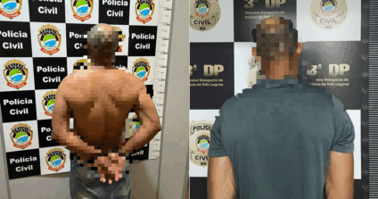 Polícia Civil cumpre dois mandados de prisão por violência doméstica durante 'Operação Shamar' em Três Lagoas
