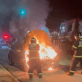 Caso mobilizou PM e Corpo de Bombeiros - Foto: Divulgação/CBMMS