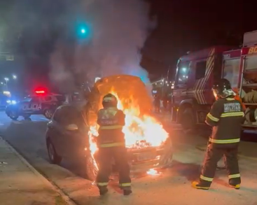 Caso mobilizou PM e Corpo de Bombeiros - Foto: Divulgação/CBMMS