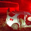 Colisão entre carro e ônibus escolar deixa duas mulheres feridas em Castilho