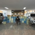 O entorpecente, avaliado em cerca de R$ 5,1 milhões, foi encaminhado à Defron em Dourados. (Foto: Divulgação/DOF)