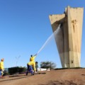 O arquiteto e urbanista Luiz Carlos Ribeiro foi o autor do projeto de construção do Monumento ao Colono. (Foto: A. Frota/Assecom) 