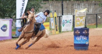 Programação da feira inclui a tradicional prova dos três tambores - Foto: Acrissul