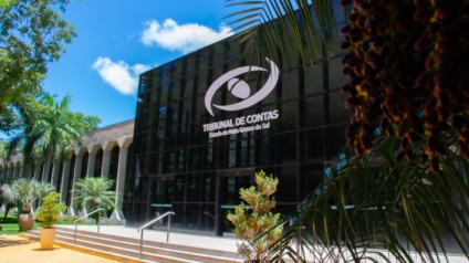 Prédio do TCE-MS no Parque dos Poderes em Campo Grande (Foto: Reprodução/ TCE-MS)