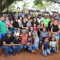 Lúcida e bem-humorada, aniversariante recebeu familiares e amigas