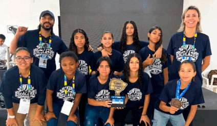 Três Lagoas conquista 3º lugar no futsal feminino nos Jogos Escolares da Juventude de MS
