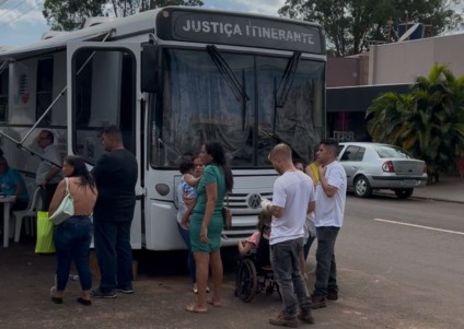 Unidades móveis oferecem orientações e conciliações para causas cíveis de menor complexidade - Foto: Reprodução/Ascom TJMS