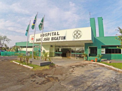 Fachada do Hospital Darci João Bigaton - Foto: Reprodução/Redes Sociais
