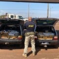 Em Dourados foram apreendidos 471kg de Maconha - Foto: Divulgação/PRF
