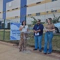Hospital Regional de Três Lagoas realiza plantio de árvores em ação de compromisso com o futuro sustentável