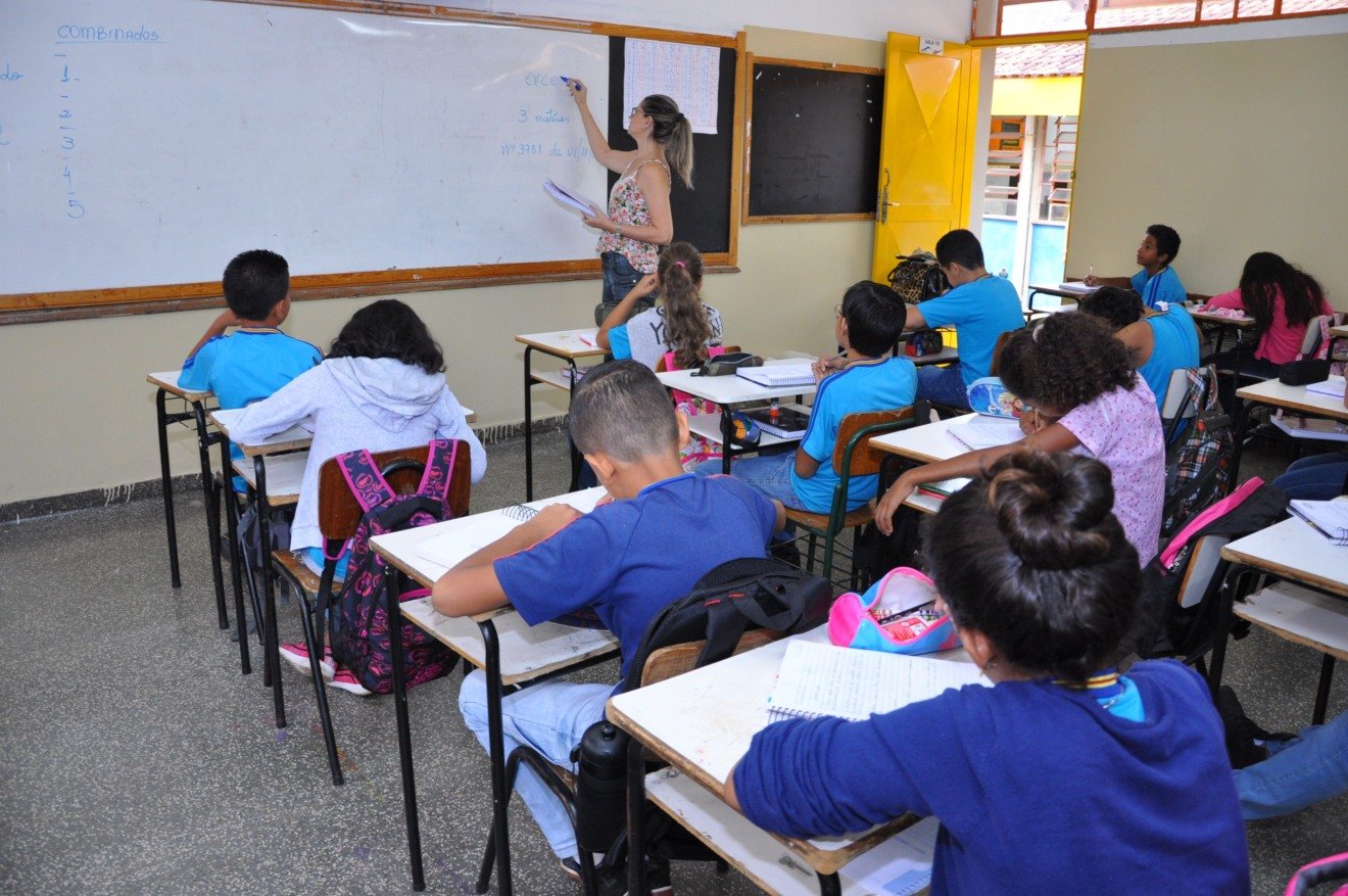Sala de aula Reme (Foto: Reprodução/ PMCG)