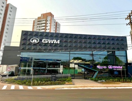Fachada da loja da GWM em Campo Grande - Foto: Reprodução/GWM