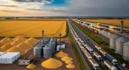 Safra recorde pressiona infraestrutura de armazenagem e logística no Brasil.