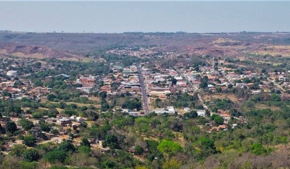 Vista aérea de Camapuã - Foto: Saul Schramm