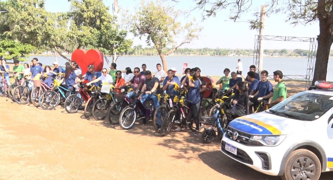 A Semana Nacional do Trânsito, que acontece anualmente, tem como objetivo reforçar a educação e a responsabilidade de motoristas, ciclistas e pedestres para reduzir acidentes e salvar vidas. Foto: Reprodução/TVC HD.