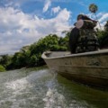 Patrulhamento fluvial foi realizado em áreas da bacia do paraguai - Foto: Divulgação/PMA
