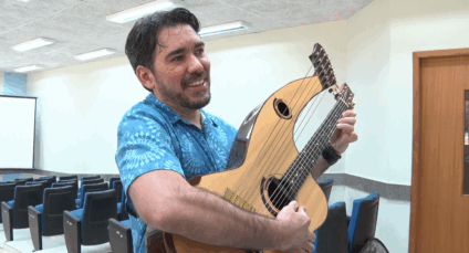 Músico três-lagoense promove show ‘A Forma do Som’