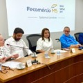 Assinatura na sede da Fecomércio em Campo Grande (Foto: Reprodução/ Assessoria)