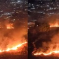 Imagens aéreas mostram a destruição da região que abriga o campus da Universidade Federal de Mato Grosso do Sul (UFMS) no município - Foto/MAGFly