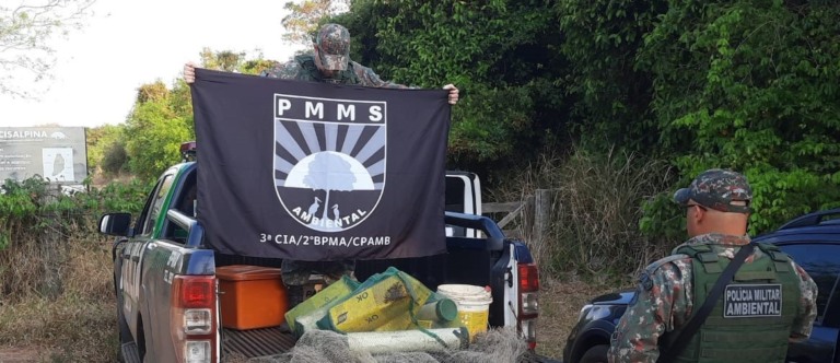 PMA flagra pesca irregular em unidade de conservação e pescador é multado em R$ 2,9 mil