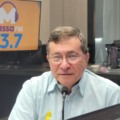 Marcos Estevâo nos estúdios da Massa FM Campo Grande - Foto: Rodrigo Moreira/Portal RCN67