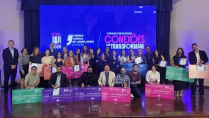 Vencedores do Prêmio Sebrae de Jornalismo (Foto: Rodrigo  Moreira/ Massa CG)