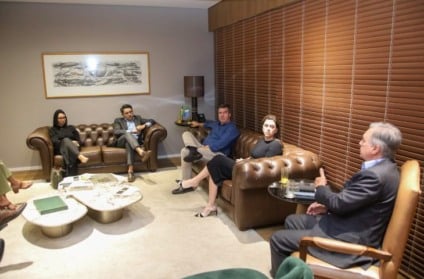 Encontro foi realizado na Governadoria (Foto: Reprodução/ Governo de MS)
