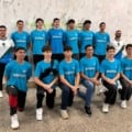 Seleção sub-16 masculina de voleibol de MS que segue para Saquarema/RJ - Foto: Divulgação