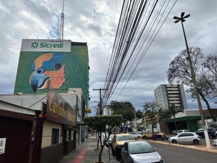 Dourados está com alerta de tempestade emitido pelo Inmet. (Foto: Léo Júnior)