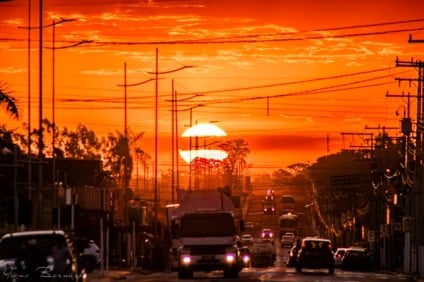 Os termômetros podem ultrapassar os 40°C - Reprodução/Cemtec