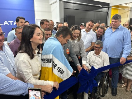 Retomada dos voos aconteceu na manhã desta segunda-feira (08) / Foto: Jhonatan Xaveier/Rádio Massa FM/RCN67
