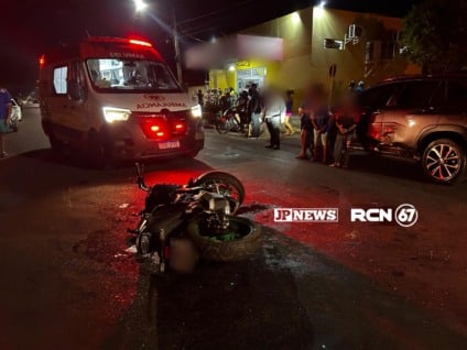 Motociclista de 31 anos morre após colisão com SUV em Três Lagoas