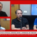Coronel David e José Natan, em entrevista ao RCN Notícias em Aparecida do Taboado (Foto: Reprodução)